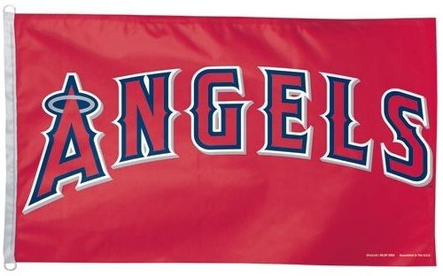 3 ft x 5 ft Polyester MLB Flag - Anaheim Angels
