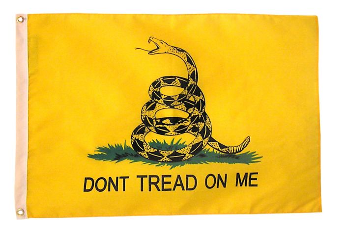Annin Nyl-Glo Gadsden 3 ft x 5 ft Flag