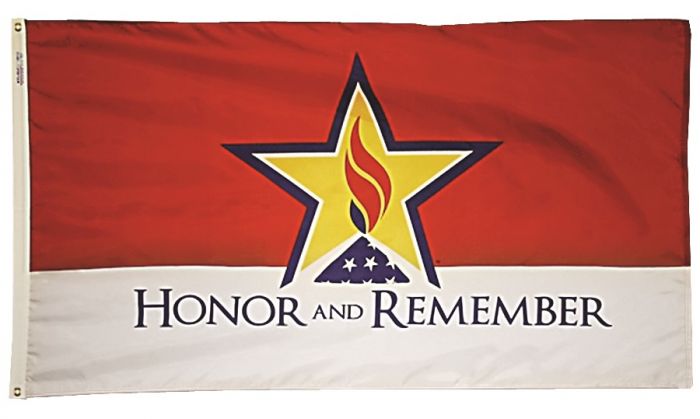 Annin Nyl-Glo Honor and Remember 3 ft x 5 ft Flag