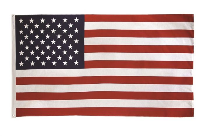  Annin Nyl-Glo US 4 ft x 6 ft Nylon Colorfast Flag with Embroidered Stars and SolarGuard