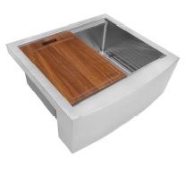 27 x 22 Inch Stainless Steel Apron Front Kitchen Sink