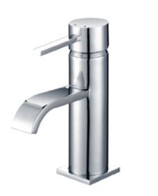 Single Handle Lavatory Faucet Brushed Gun Metal Conway Collection