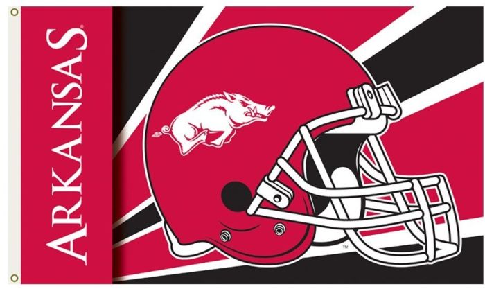 3 ft x 5 ft College Teams Flag - Arkansas Razorbacks