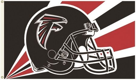 3 ft x 5 ft NFL Team Flag - Atlanta Falcons