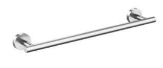 Towel Bar Brushed Gun Metal Finish London Series