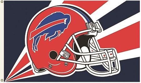 3 ft x 5 ft NFL Team Flag - Buffalo Bills