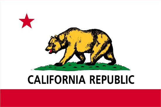 Annin California 3ft x 5 ft NylGlo Nylon State Flag