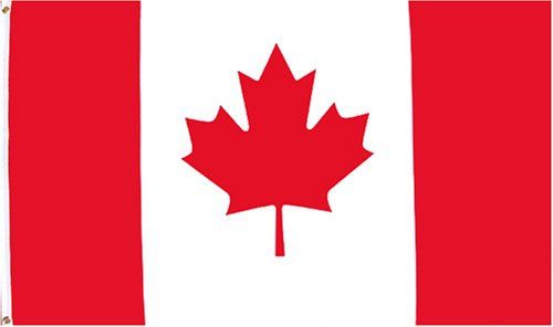 3 ft x 5 ft Polyester Flag - Canada