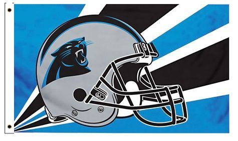 3 ft x 5 ft NFL Team Flag - Carolina Panthers
