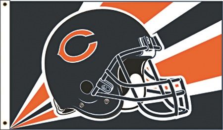 3 ft x 5 ft NFL Team Flag - Chicago Bears