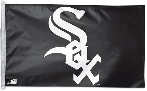 3 ft x 5 ft Polyester MLB Flag - Chicago White Sox