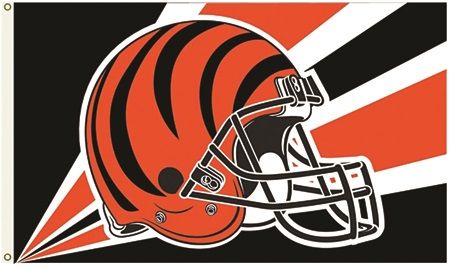 3 ft x 5 ft NFL Team Flag - Cincinnati Bengals