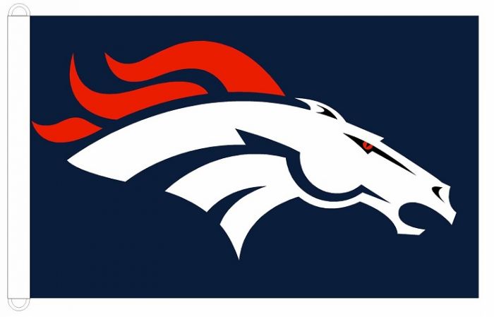 3 ft x 5 ft Polyester NFL Flag - Denver Broncos