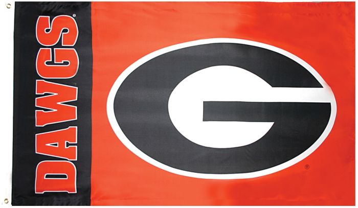 3 ft x 5 ft College Teams Flag - Georgia Bulldogs