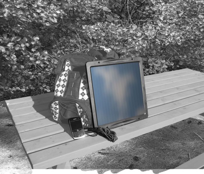 Go Power!™ 5 Watt Thin-Film Solar Trickle Charger