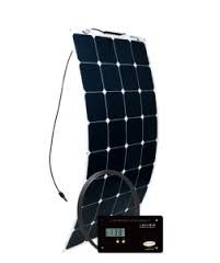 Go Power!™ Solar Flex 100 Watt Flexible Solar Kit includes 30 amp Charge Controller