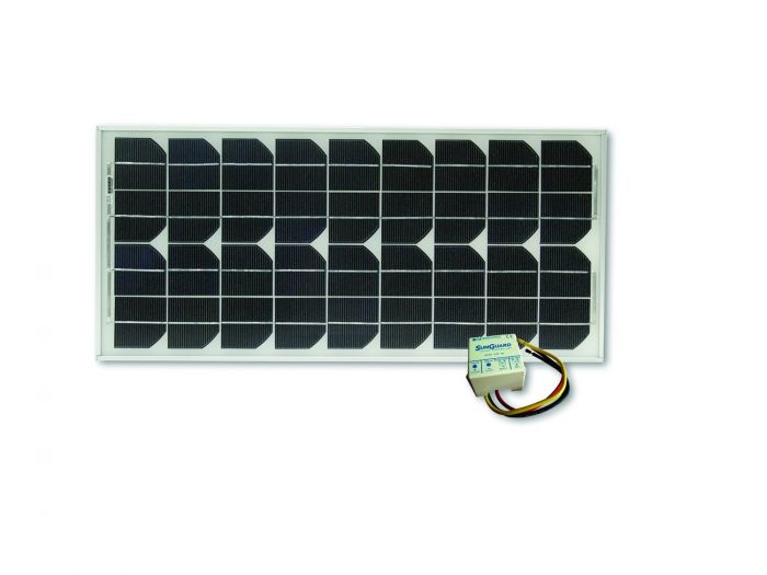 Go Power!™ 20 Watt Solar Kit / Trickle Charger with 4.5 Amp Controller