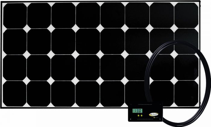 Go Power!™ Retreat 95 Watt Solar Kit with 30 Amp Digital Controller