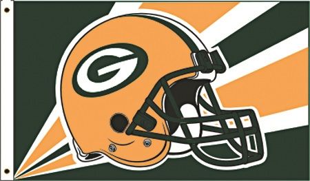 3 ft x 5 ft NFL Team Flag - Green Bay Packers