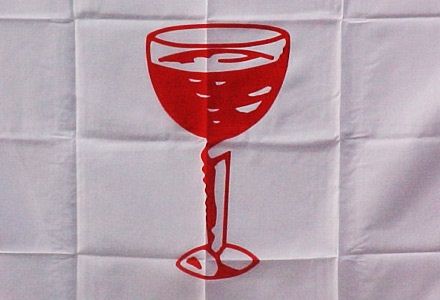 3 ft x 5 ft Polyester Flag - Happy Hour