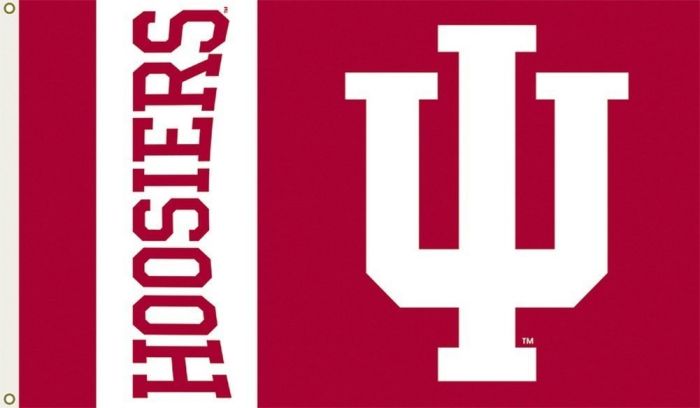 3 ft x 5 ft College Teams Flag - Indiana Hoosiers
