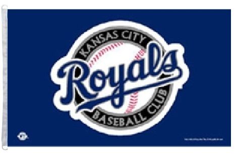 3 ft x 5 ft Polyester MLB Flag - Kansas City Royals