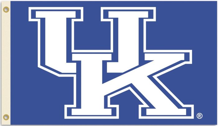 3 ft x 5 ft College Teams Flag - Kentucky Wildcats