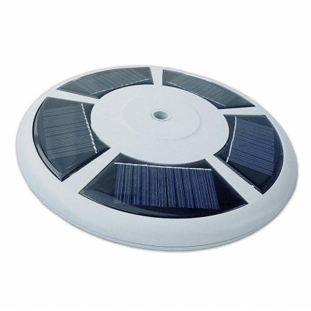 Solar Light for Flagpoles (10.25" x 2") Requires Adapter and Ornament For Use With Fiberglass Poles