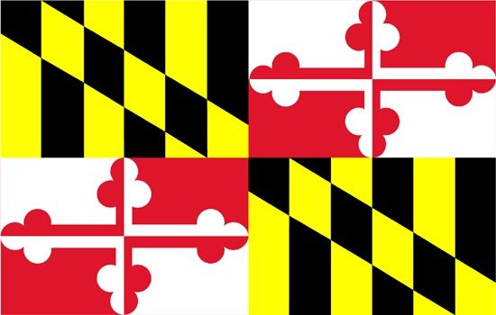Annin Maryland 3ft x 5 ft NylGlo Nylon State Flag