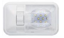 RV & Marine Single Pancake LED Ceiling Light, Day Light