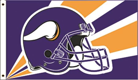 3 ft x 5 ft NFL Team Flag - Minnesota Vikings