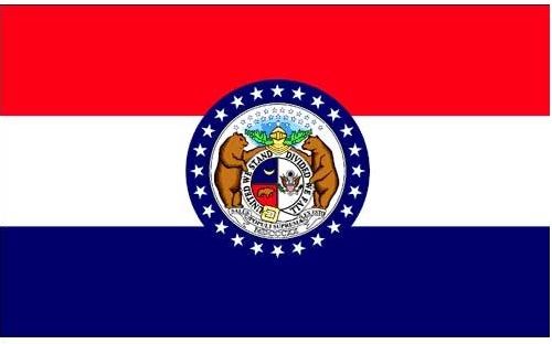 3 ft x 5 ft Polyester State Flag - Missouri