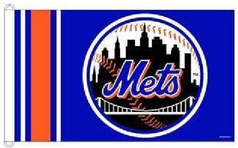 3 ft x 5 ft Polyester MLB Flag - New York Mets
