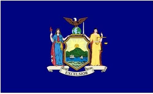 3 ft x 5 ft Polyester State Flag - New York