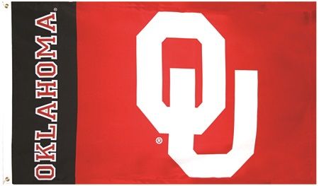 3 ft x 5 ft College Teams Flag - Oklahoma Sooners