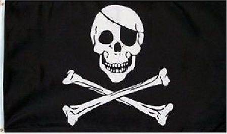 3 ft x 5 ft Polyester Flag - Pirate