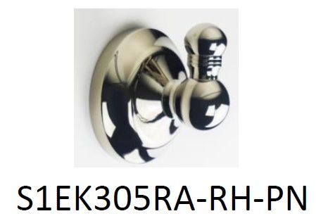 Sophia Collection; Aubrie Series Robe Hook in Polished Nickel