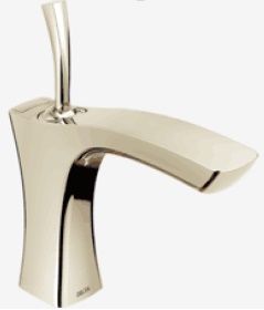 Sophia Collection;  Dawson Series, Single Lever Lavatory Faucet in Polished Nickel