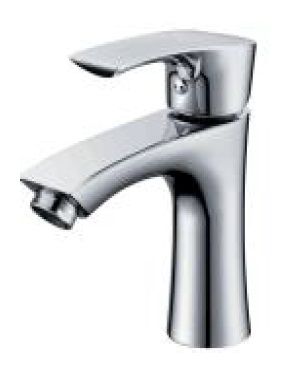 Single Lever Lavatory Faucet Chrome Finish Sophia Collection