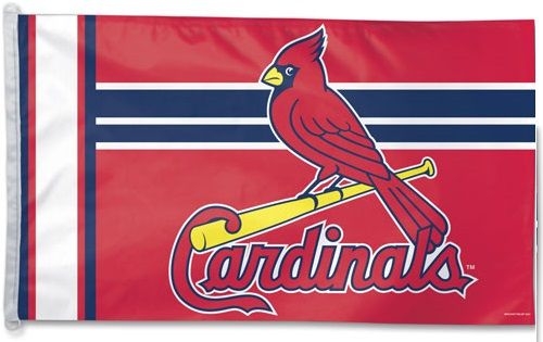 3 ft x 5 ft Polyester MLB Flag - Saint Louis Cardinals