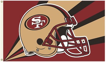3 ft x 5 ft NFL Team Flag - San Francisco 49ers
