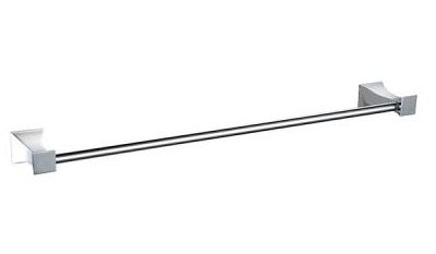 Single Towel Bar Brushed Gunmetal Finish Prague Collection