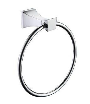 Towel Ring Prague Collection Brushed Gunmetal Finish