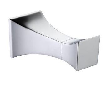 Robe Hook Prague Collection Brushed Gunmetal Finish