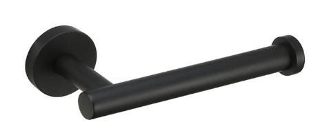 Tissue Holder Matte Black and Chrome Finish Melbourne Series