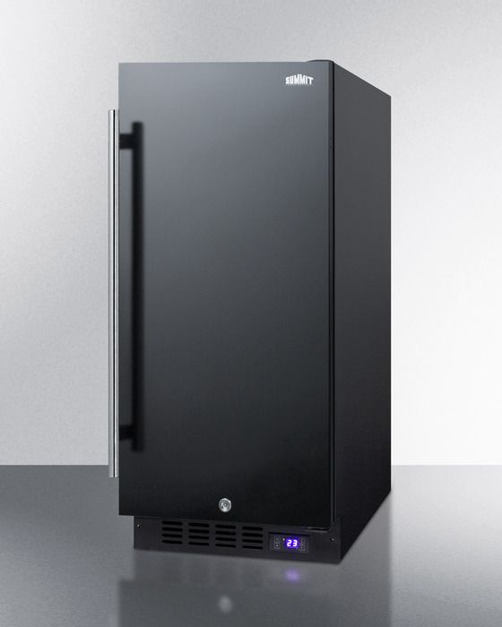 Summit 2.45 cu. ft. Frost Free Single Door Freezer (Black)