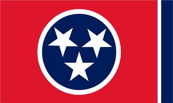 Annin Tennessee 3ft x 5 ft NylGlo Nylon State Flag