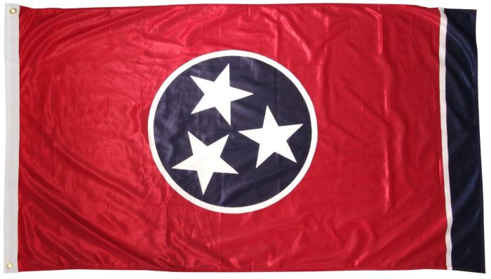 3 ft x 5 ft Polyester State Flag - Tennessee