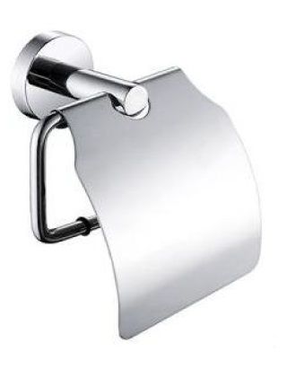 Tissue Holder with Cover Brushed Gun Metal Finish London Series