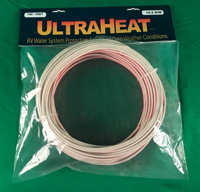 UltraHeat 100 ft, Heavy Duty 12 gauge stranded two wire rip cord. 